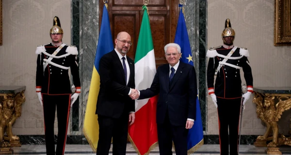 Денис Шмигаль зустрівся у Римі із президентом Італії 