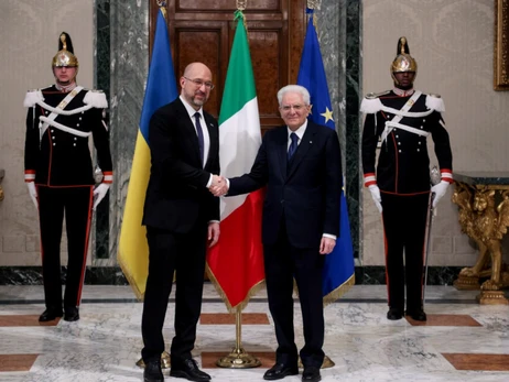 Денис Шмыгаль встретился в Риме с президентом Италии