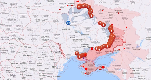 Карта боевых действий в Украине: 27.04.2023