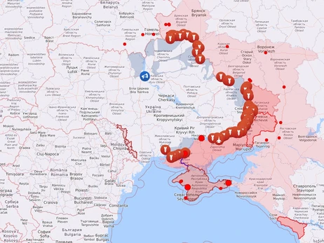 Карта бойових дій в Україні: 27.04.2023