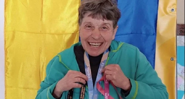 74-летняя львовянка стала лучшей спортсменкой марафона в Кракове