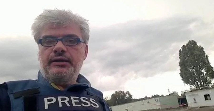 Поранений під Херсоном італійський журналіст: Я був весь у крові