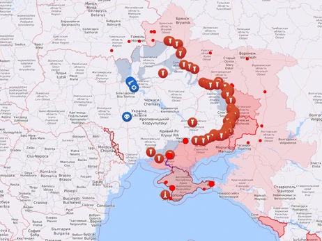 Карта боевых действий в Украине: 29.04.2023