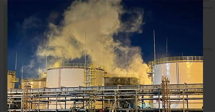 В РФ очередной пожар: горела нефтебаза в Кубани