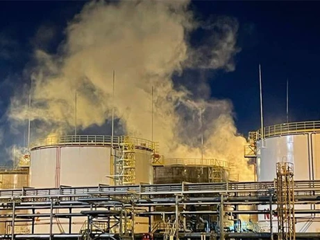 В РФ очередной пожар: горела нефтебаза в Кубани