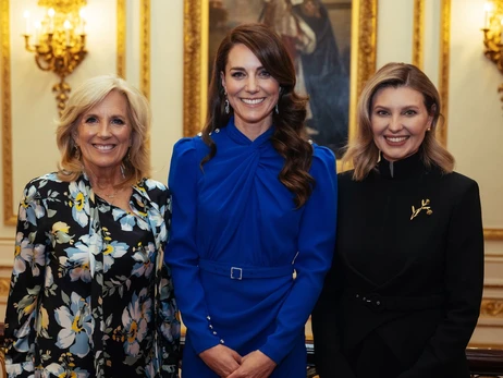 Битва образів на королівському прийомі: Олена Зеленська зустрілася з Кейт Міддлтон та Джилл Байден
