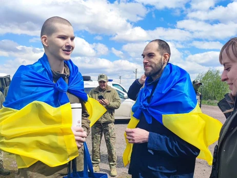 Украина вернула из российского плена еще 45 защитников 