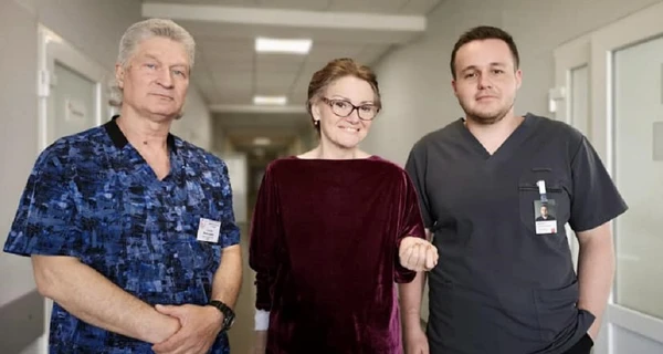 Львовские врачи удалили женщине гигантскую опухоль