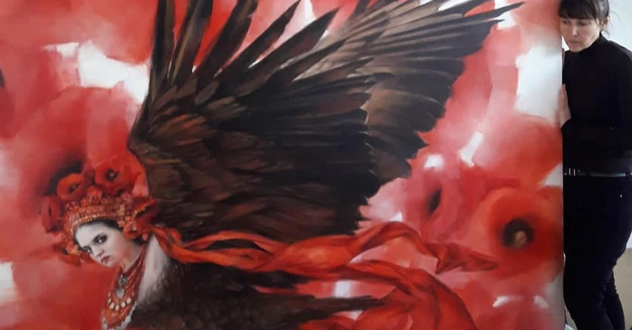 Художниця із Херсона: Птицю Сирін – провісницю лиха – задумала за пів року до війни