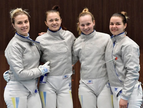 Женская сборная Украины по фехтованию на саблях победила США и выиграла Кубок мира