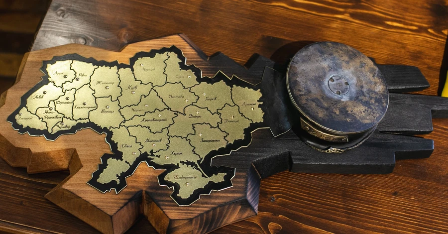 Автор карти України з гільз: Наше завдання – відкинути ворога не на 100 км, а на сто років