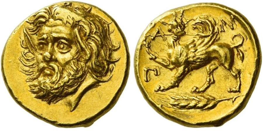 В Швейцарии продали за 6 миллионов долларов США уникальную древнегреческую монету
