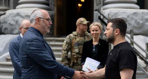 В Киев во второй раз с начала вторжения приехал президент Эстонии Алар Карис
