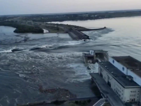 Укргідроенерго: Каховську ГЕС повністю зруйновано, станція відновленню не підлягає