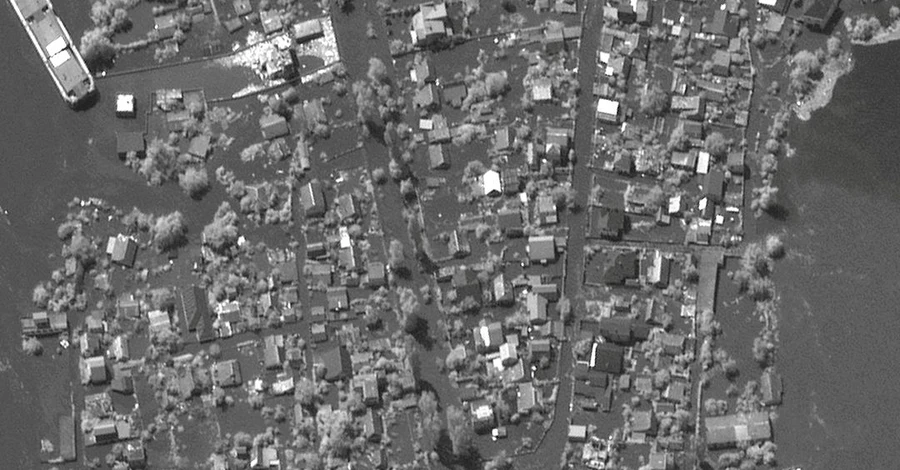 Как выглядит сейчас Херсонщина: новые спутниковые снимки