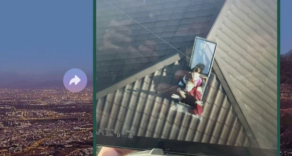 Под оккупированными Олешками женщина с детьми умоляют о помощи на крыше дома (обновлено)