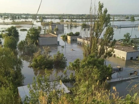 После подрыва Каховской ГЭС затопило единственный в Украине осетровый завод