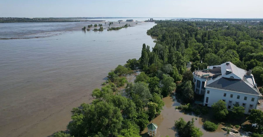 Через затоплення парку «Нижньодніпровський» загинули тисячі тварин