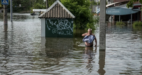 На Херсонщине уровень воды снизился до 4 м 19 см через пять дней после подрыва ГЭС
