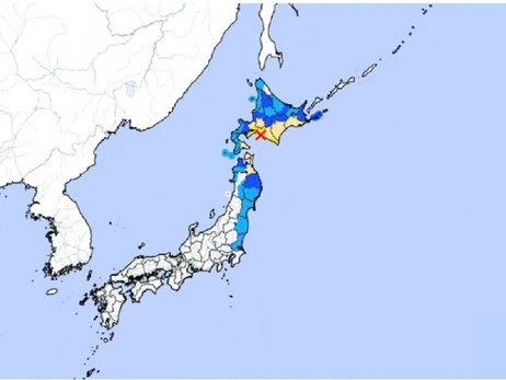 В Японії стався потужний землетрус