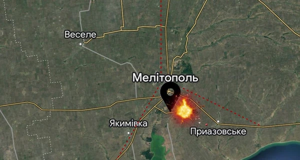 В Мелитополе прогремел взрыв на железной дороге, по которой россияне вывозили технику и украденное