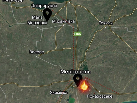 В Мелитополе прогремел взрыв на железной дороге, по которой россияне вывозили технику и украденное