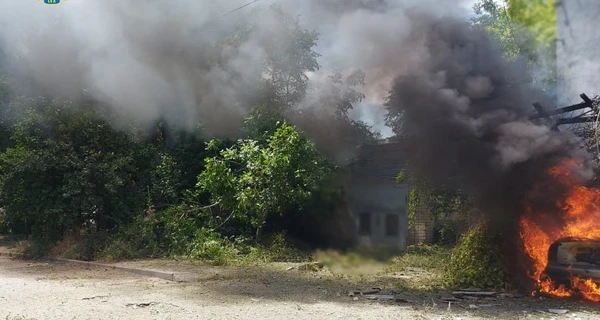 Россияне атаковали жилые кварталы Херсона:12 пострадавших, среди них двое детей