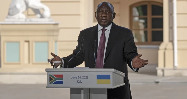 Глава ЮАР назвал 10 идей для завершения войны в Украине