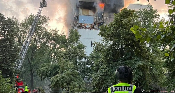 Из-за взрыва в киевской многоэтажке возбуждено уголовное дело