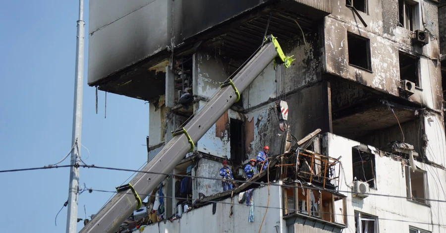 Кличко повідомив про третю жертву вибуху в багатоповерхівці в Києві