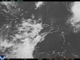 Ураган Ханна достиг Доминиканской республики 