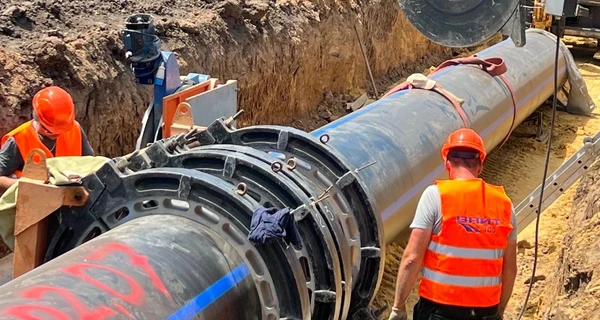 Украина начала строить магистральный водопровод для областей, пострадавших от взрыва Каховской ГЭС