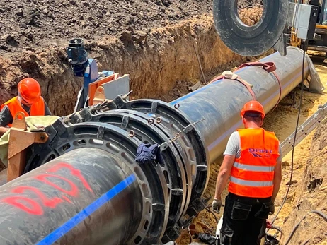 Украина начала строить магистральный водопровод для областей, пострадавших от взрыва Каховской ГЭС