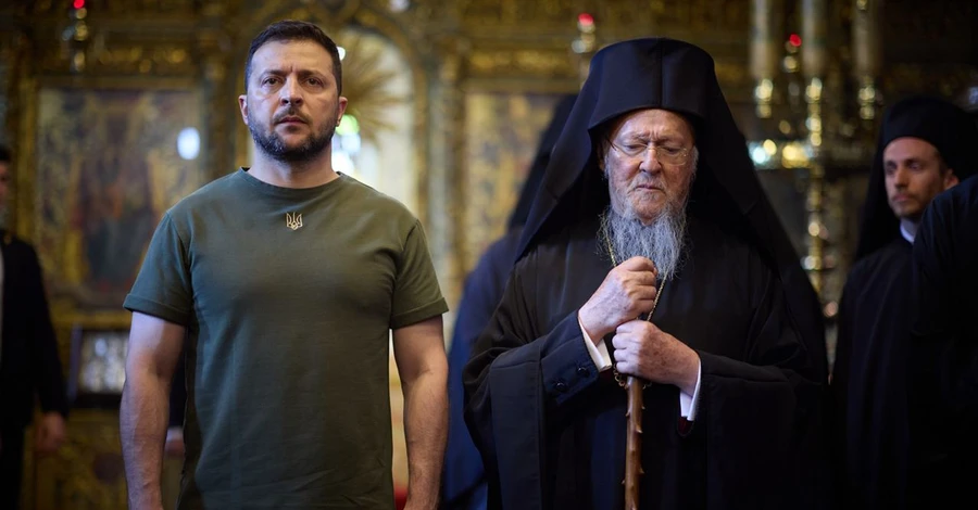 Зеленський у Стамбулі відвідав молебень Вселенського патріарха за вбитими українцями