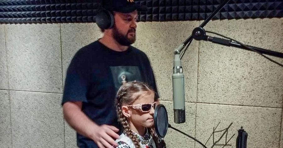 Дзидзьо записал песню с девятилетней волонтеркой, которая собрала 1,6 миллиона гривен для ВСУ