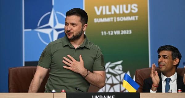 Зеленский назвал хорошими результаты саммита НАТО в Вильнюсе для Украины