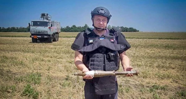 На одесский пляж вынесло боеприпас для гранатомета   