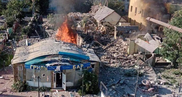 В оккупированных Олешках уничтожили дом очередного коллаборанта
