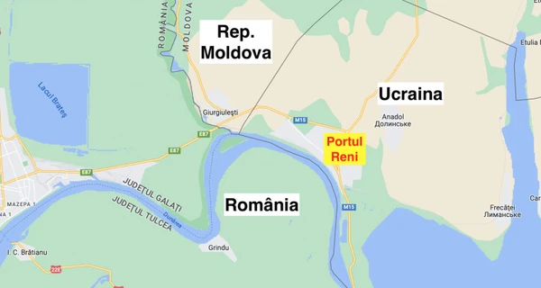 Удар Росії по порту Рені бачили з території Румунії