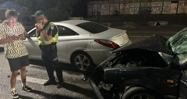 В Киеве арестовали 23-летнего водителя, сбившего двух нацгвардейцев на блокпосту