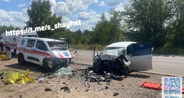 В Николаевской области произошло ДТП с участием скорой, погибли три человека