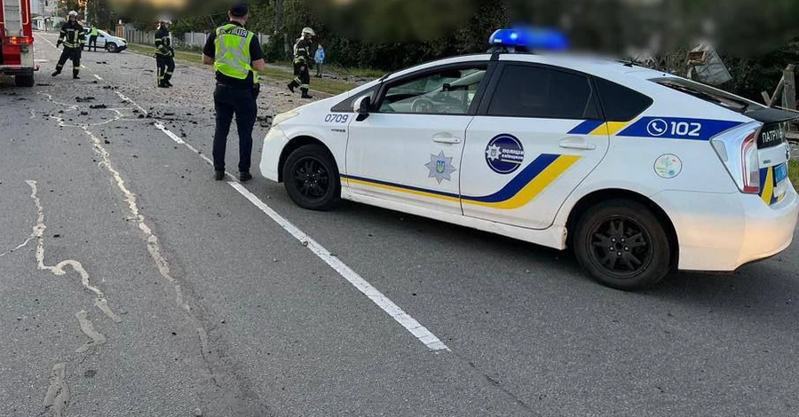 На Черкащині нетверезий водій влетів у поліцейське авто