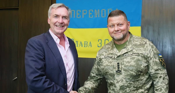 Глава Штаба обороны Британии прибыл в Киев и встретился с Залужным 