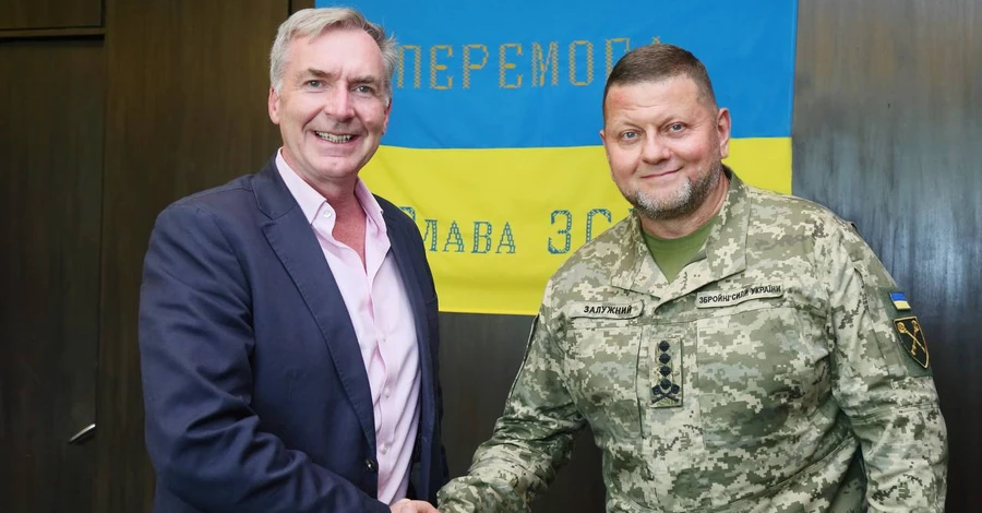 Голова Штабу оборони Британії прибув до Києва та зустрівся із Залужним 