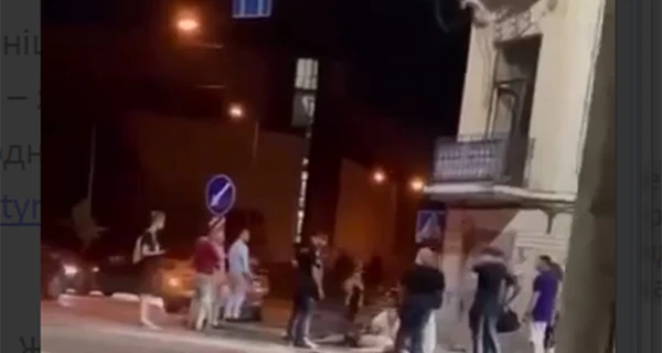 Во Львове балкон рухнул вместе с мужчиной