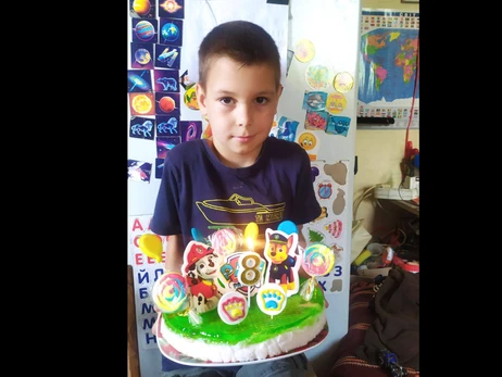 В Коломие объявили двухдневный траур по 8-летнему Володе, погибшему от ракетного удара 
