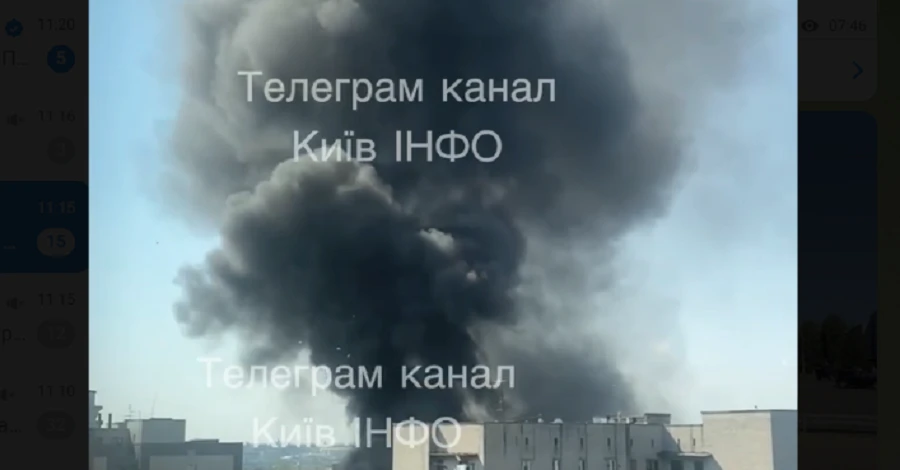 В районе Кольцевой дороги в Киеве прогремели мощные взрывы