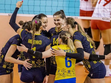 Украина одержала вторую победу на женском Евро по волейболу, обыграв Бельгию