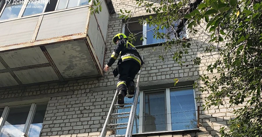 В Харькове 6-летняя девочка спасла себя и младшую сестру от пожара, вызвав спасателей