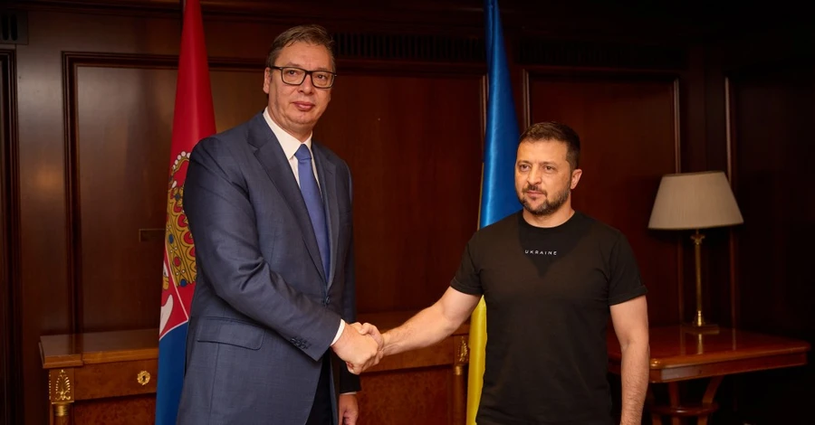 Зеленский встретился с президентом Сербии на полях саммита Украина – Балканы